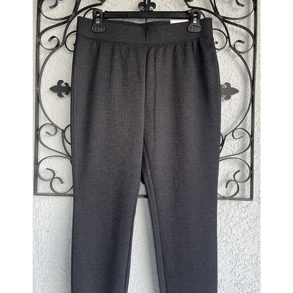 Chicos Chevron Stirrup Leggings - Size 0/ Small - Gray/Black - Picture 4 of 11